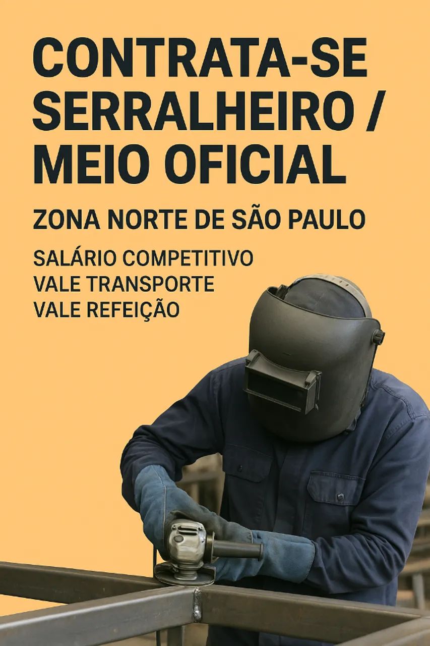 MONTADOR DE ESTRUTURAS METÁLICAS