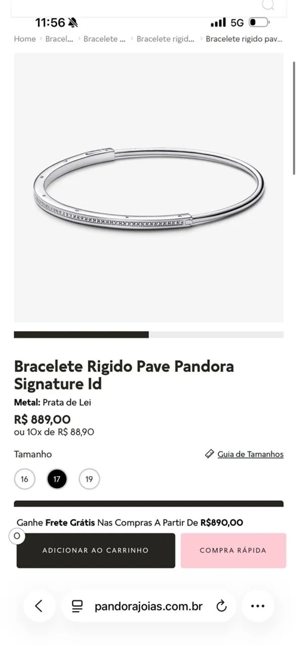 Pulseira Pandora  - Foto 3