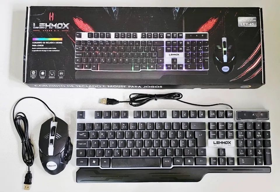Kit Teclado Led + Mouse
