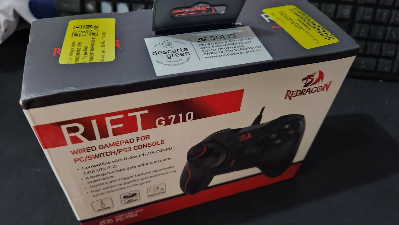 Controle Redragon Rift - Foto 4