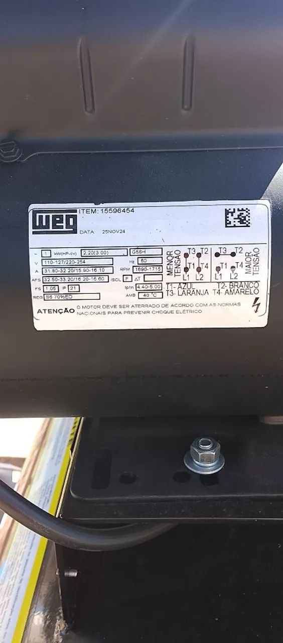 Vendo compreensor novo com menos de 30 horas de uso  - Foto 3