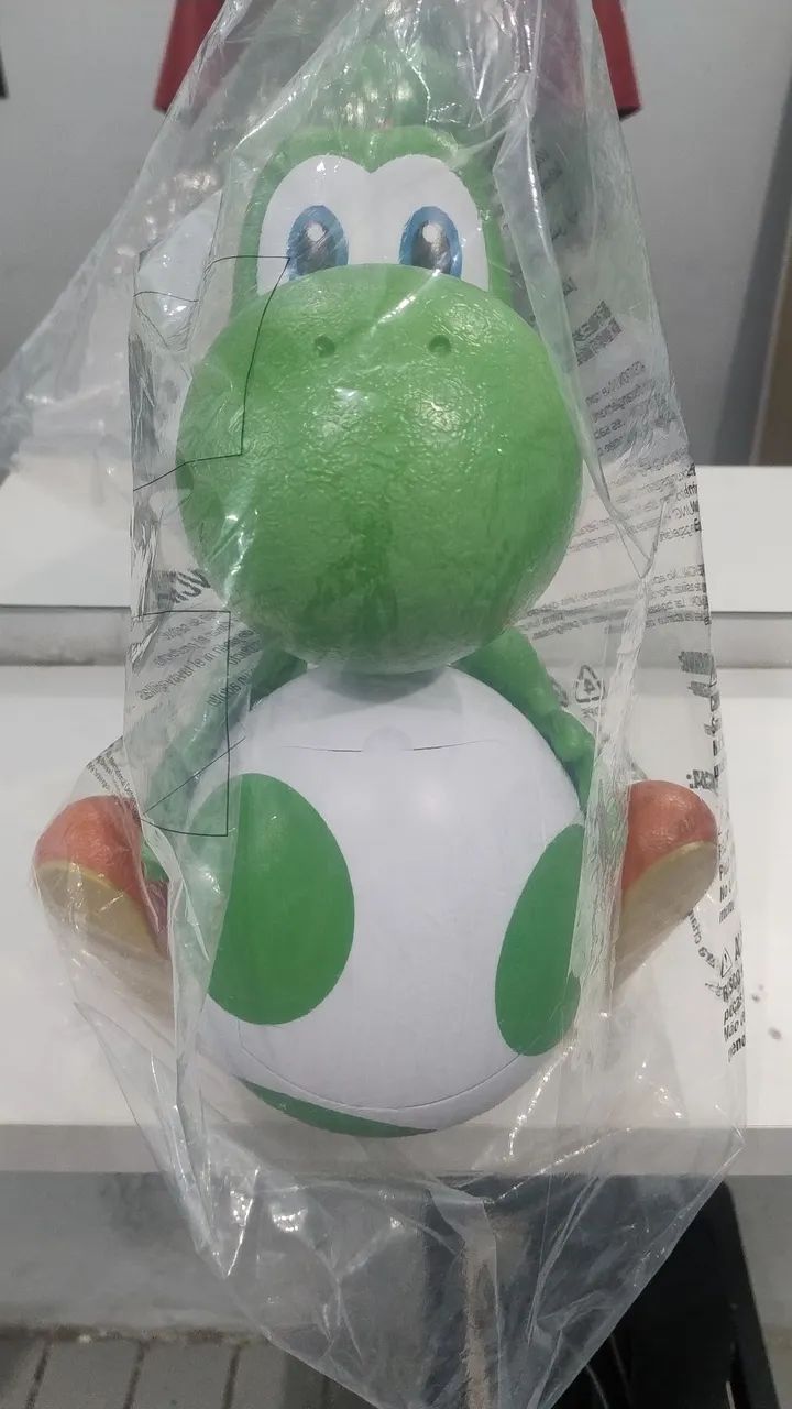 2026 Nintendo Super Mario Galaxy, o filme. Balde de pipoca Yoshi  - Foto 2