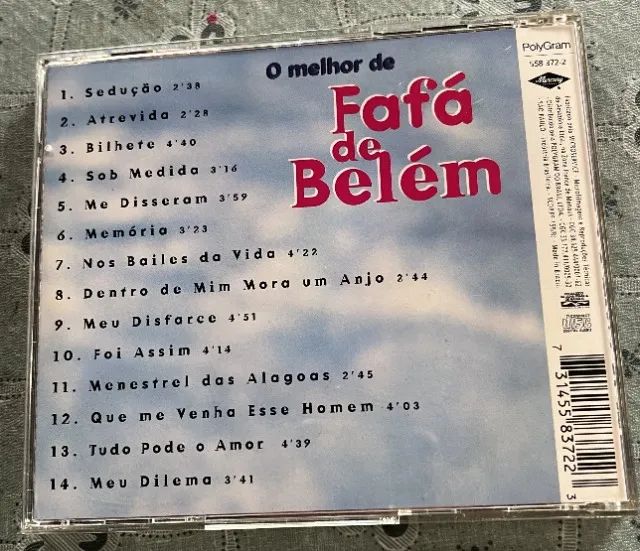 CD Fafá de Belém - Sob Medida - Plygram - Foto 2