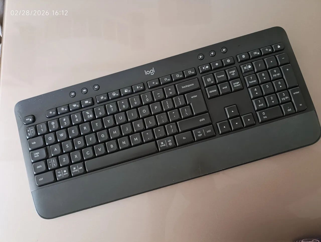 Teclado sem fio