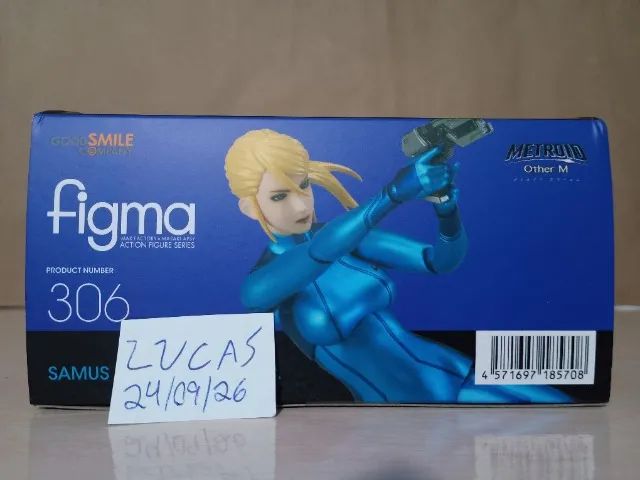 Figma Samus Metroid Zero suit original lacrada - Foto 3