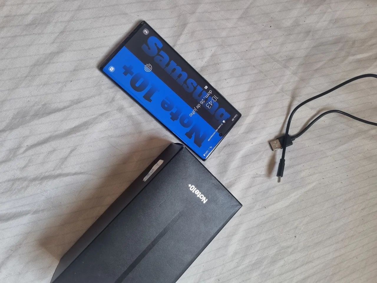 Samsung Note 10 PLUS  256gb 12 ram - Foto 2