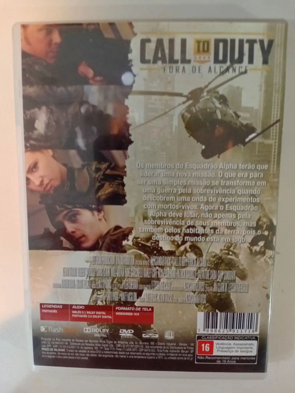 Dvd Call to  Duty - fora de alcance  - Foto 2