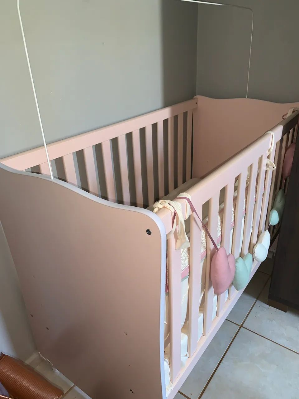 berço rosa