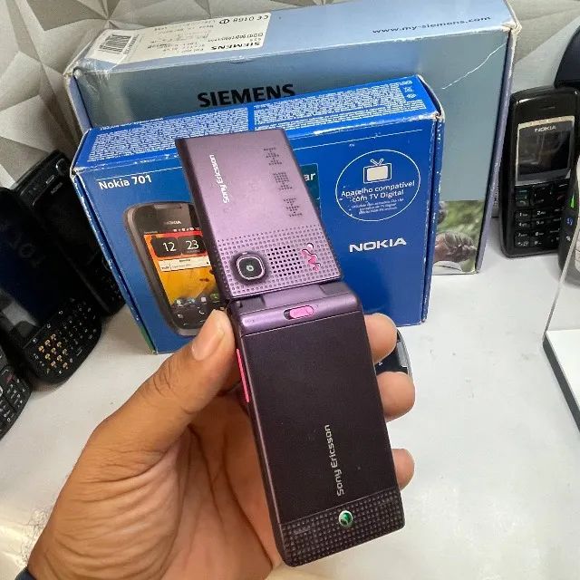 Sony Ericsson W380 Roxo Perfeito Estado Para Coleção - Foto 2