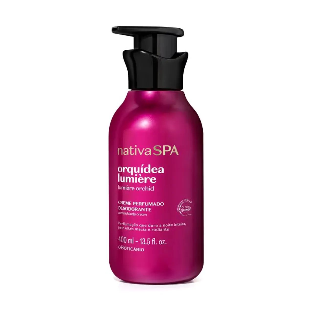 Hidratante orquídea Lumiere 400 ml OBoticário 