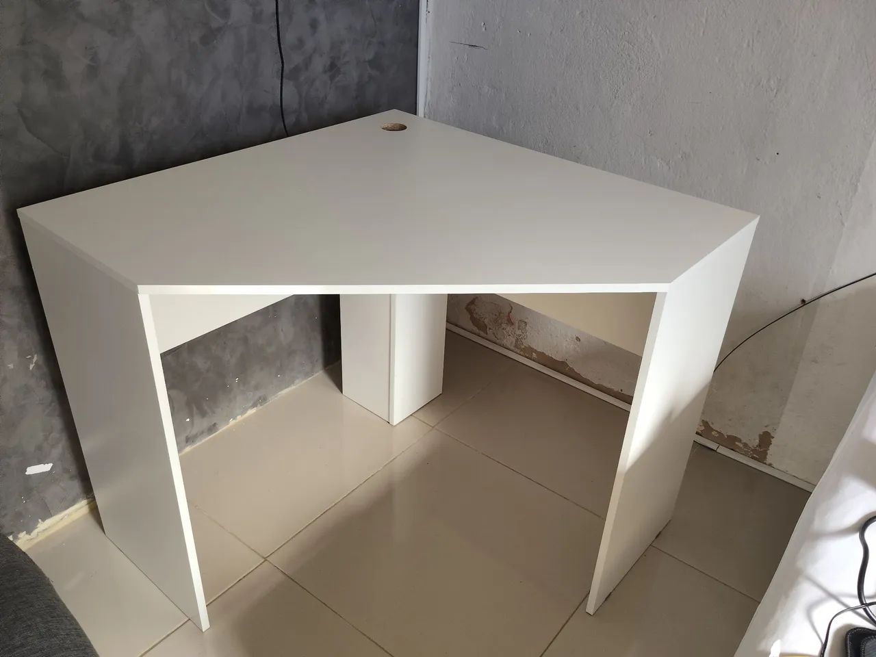 Mesa de Computador de canto branca - Foto 5