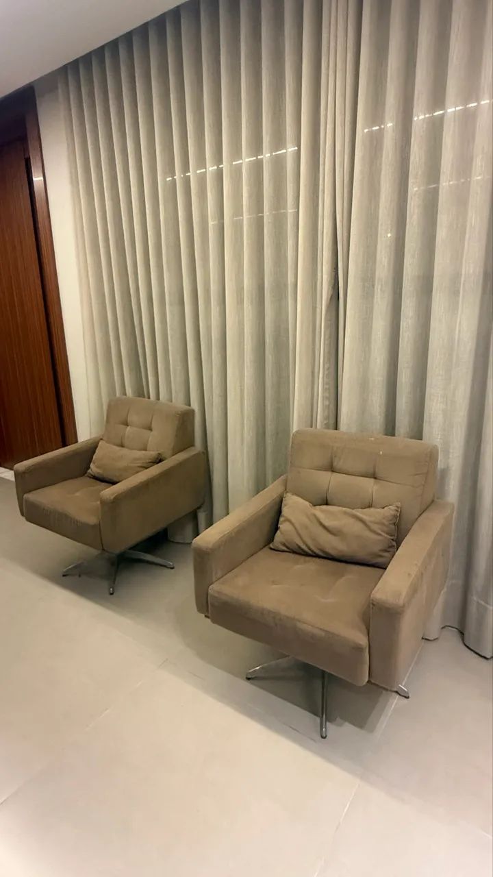 2 POLTRONAS GIRATÓRIAS  - Foto 3