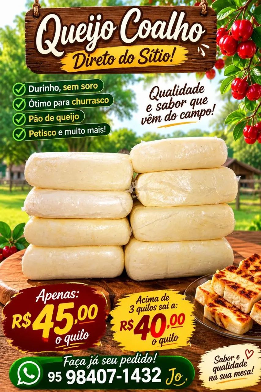 Queijo coalho 