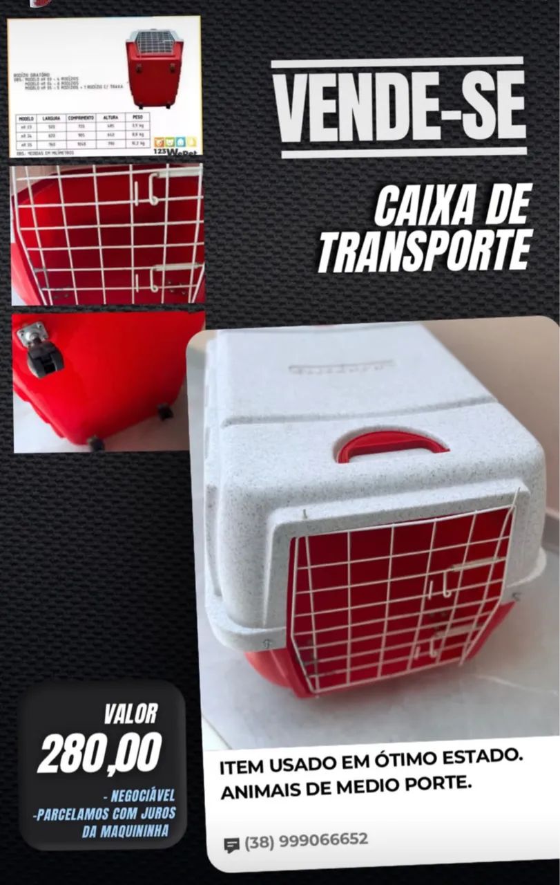 Caixa de transporte 