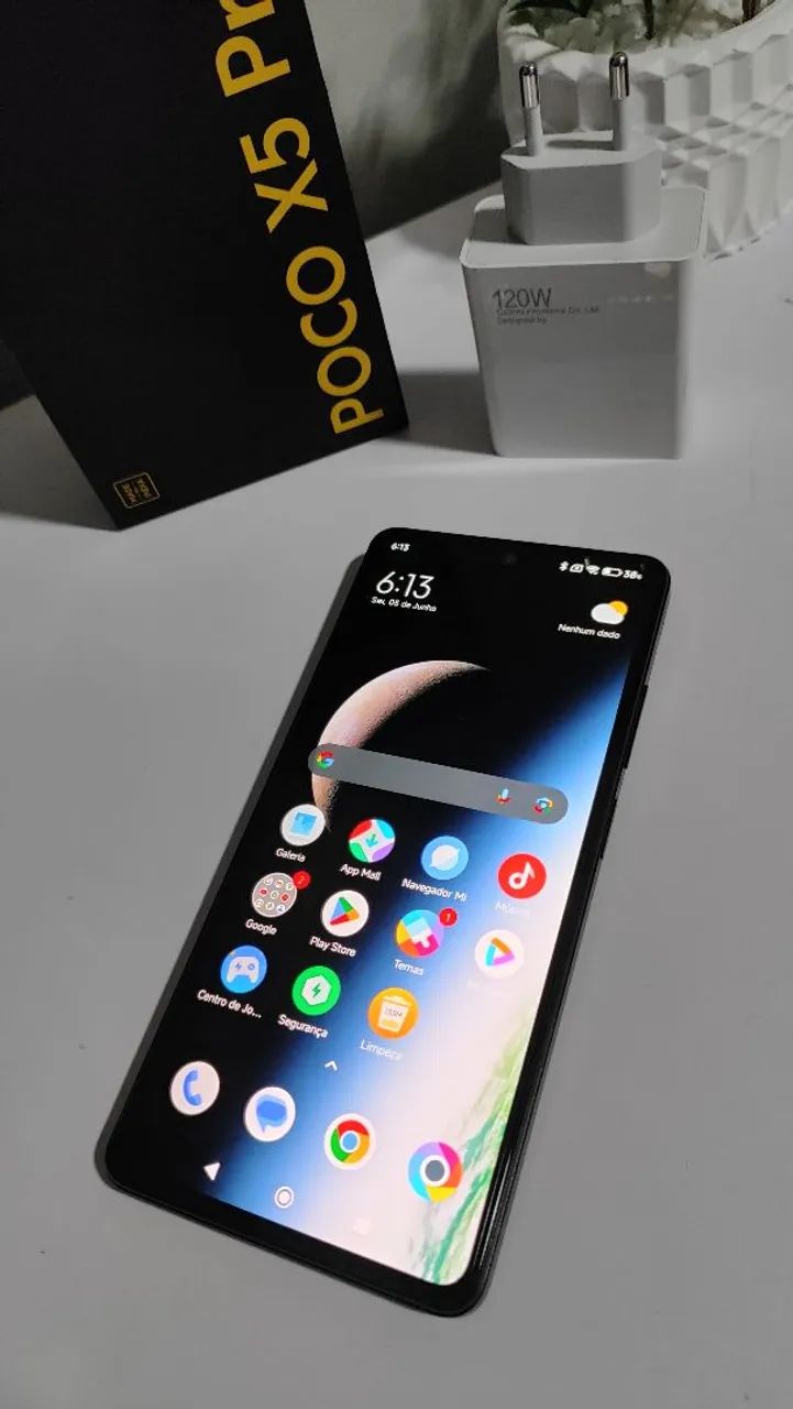 Vendo aparelho Poco x5 Pro 5g Bom  - Foto 3