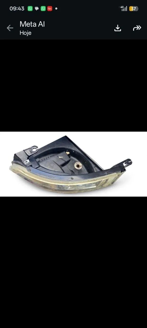 FAROL DIANTEIRO ESQUERDO DO COBALT LTZ 2012 