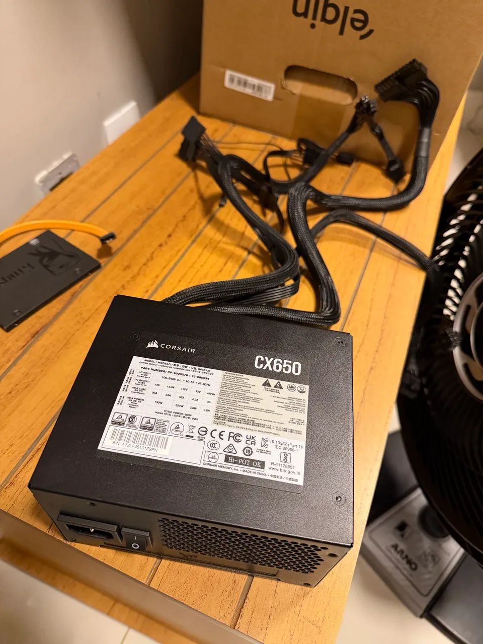 Fonte Corsair CX650 - Foto 2
