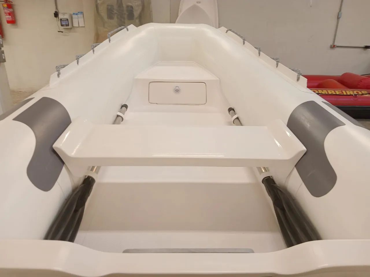 Bote inflável Zefir F 280 branco zero  - Foto 2