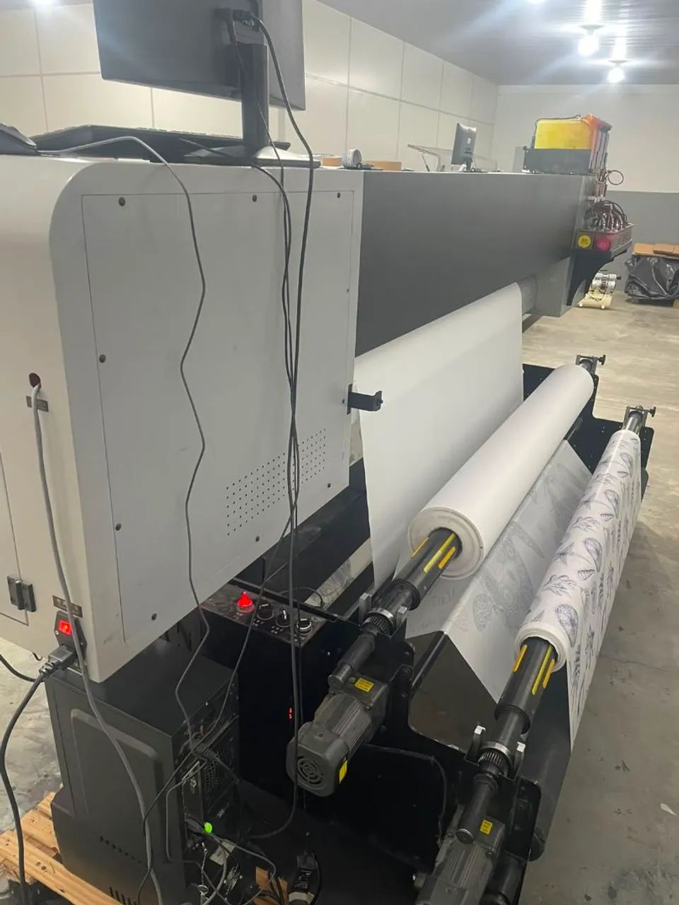 IMPRESSORA PLOTTER SUBLIMAÇÃO IMPECÁVEL 8 CABEÇAS  - Foto 5