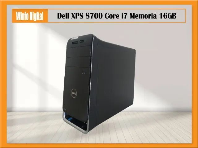 Dell XPS 8700 Core i7 ram 16GB msata 180GB - Computadores e