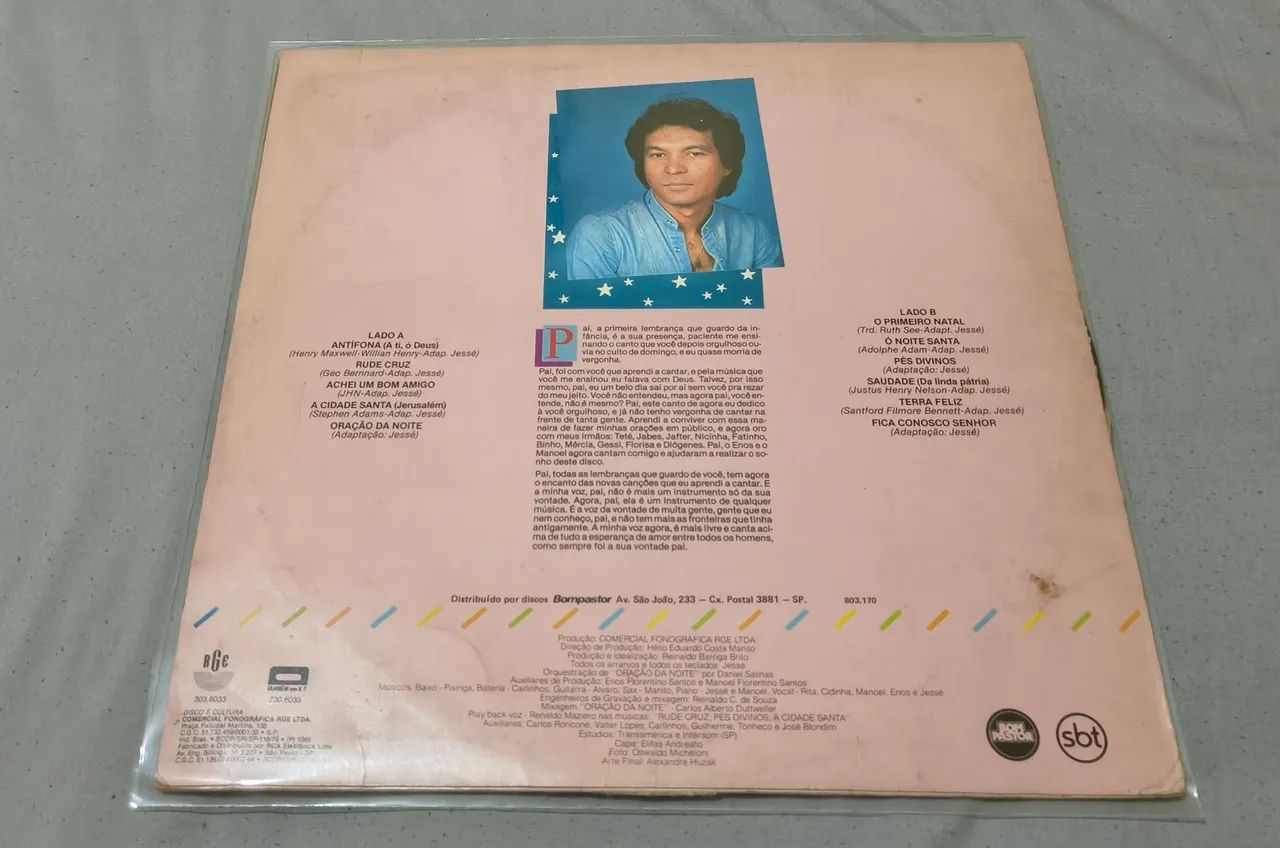 LP Vinil Jessé Ao Meu Pai  - Foto 2