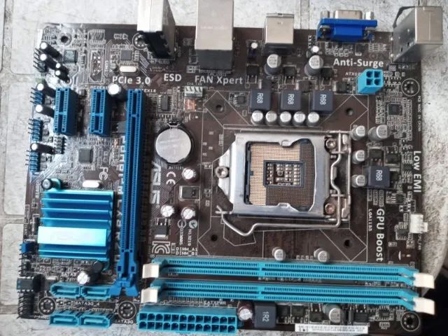 Placa  Mãe Asus P8H61-MLX3 R 2,0 Com Defeito