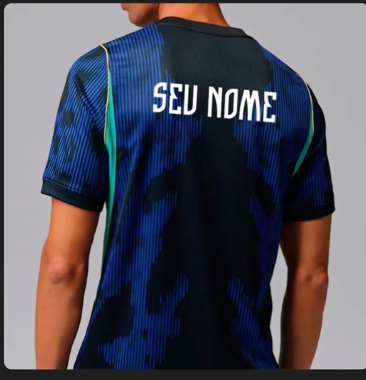Personalização camisa do brasil