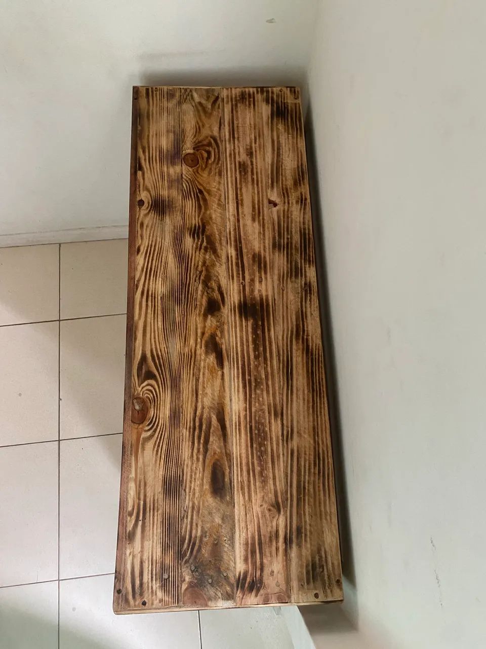 Mesa de madeira rústica 65570169743491122