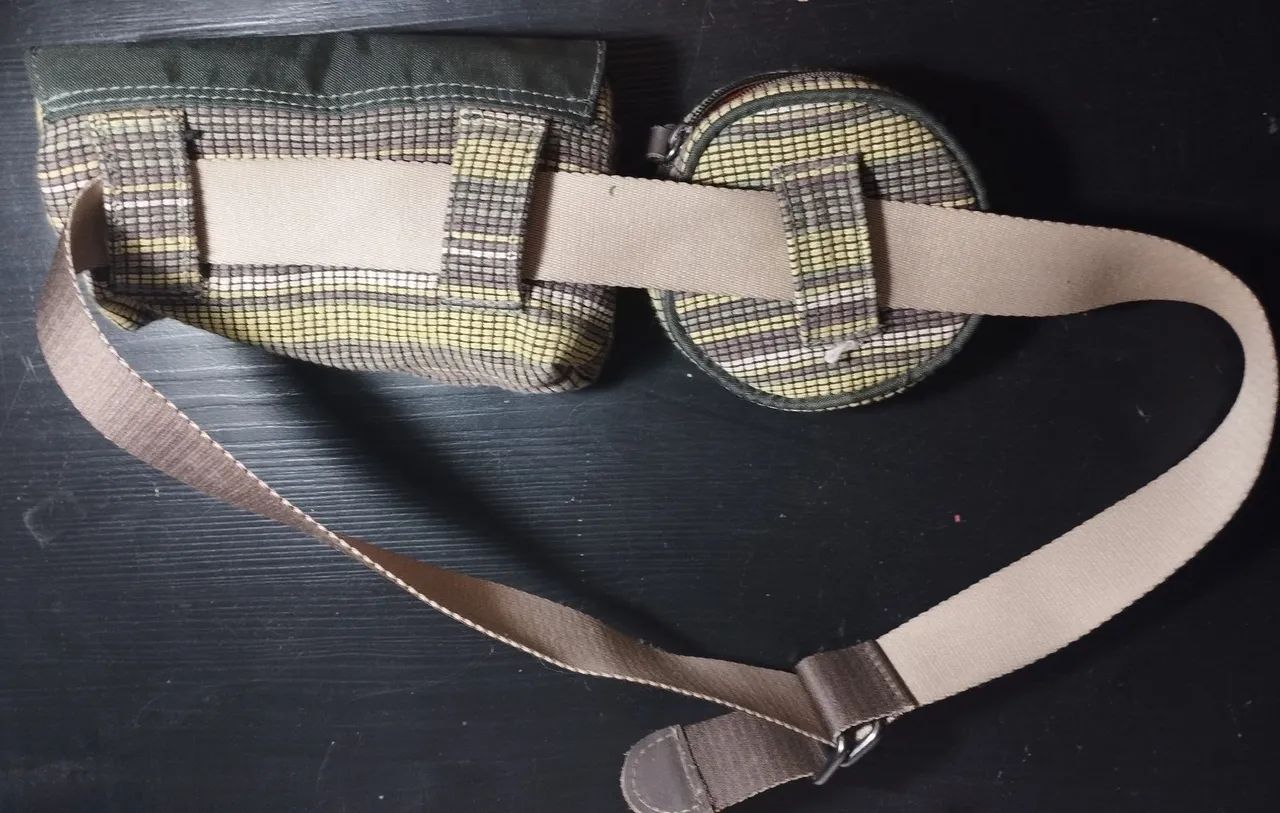 Pochete Multiuso Uncle K ? Estilo Vintage em Tecido Artesanal - Foto 2
