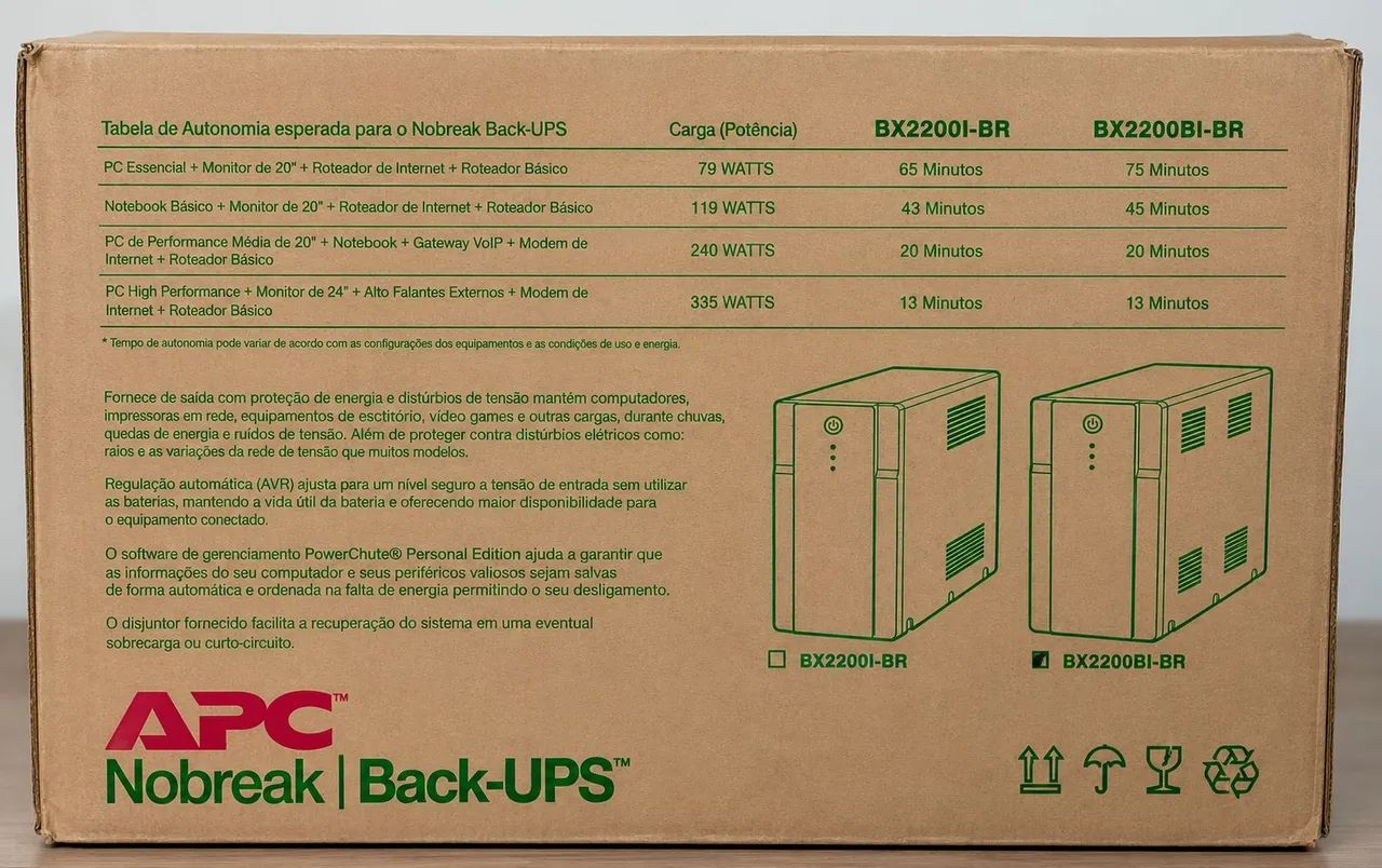 Nobreak APC Back-UPS 2.200 VA - Foto 4