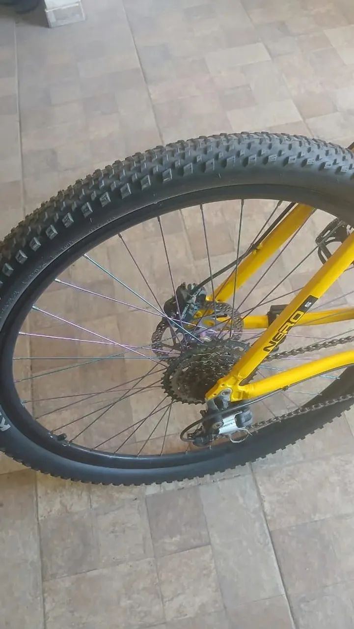 Bicicleta absolute totalmente com peças modificadas - Foto 4