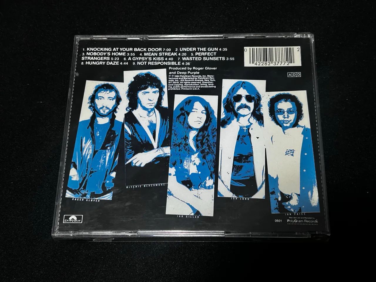 CD Deep Purple - Perfect Strangers Importado USA ADD  - Foto 3