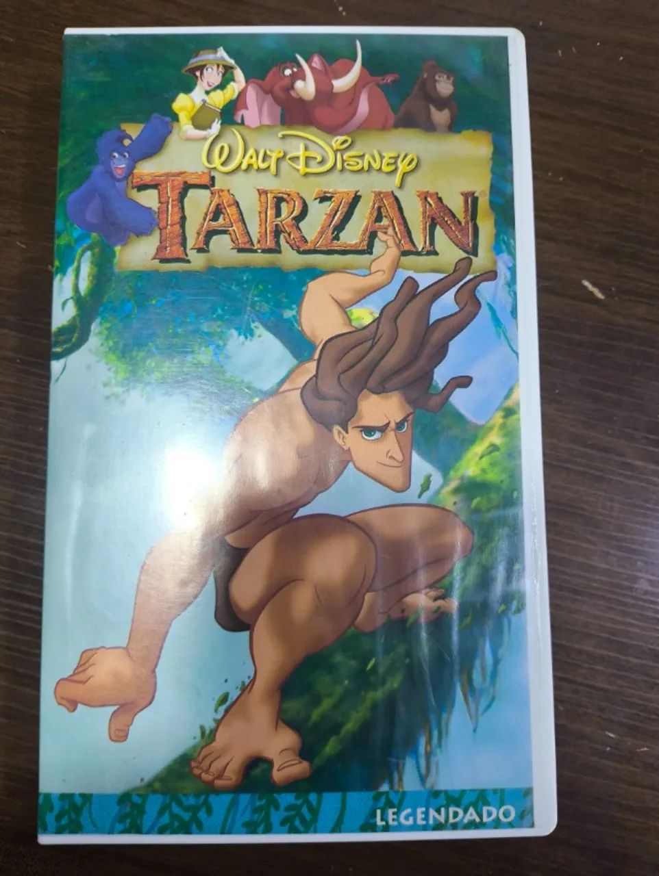 FITA VHS TARZAN LEGENDADO  - BEM CONSERVADA 