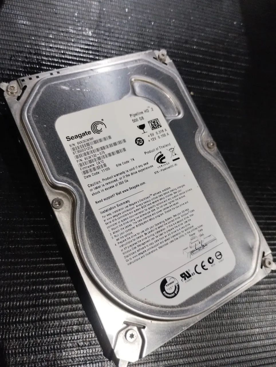 HD Barracuda 500gb