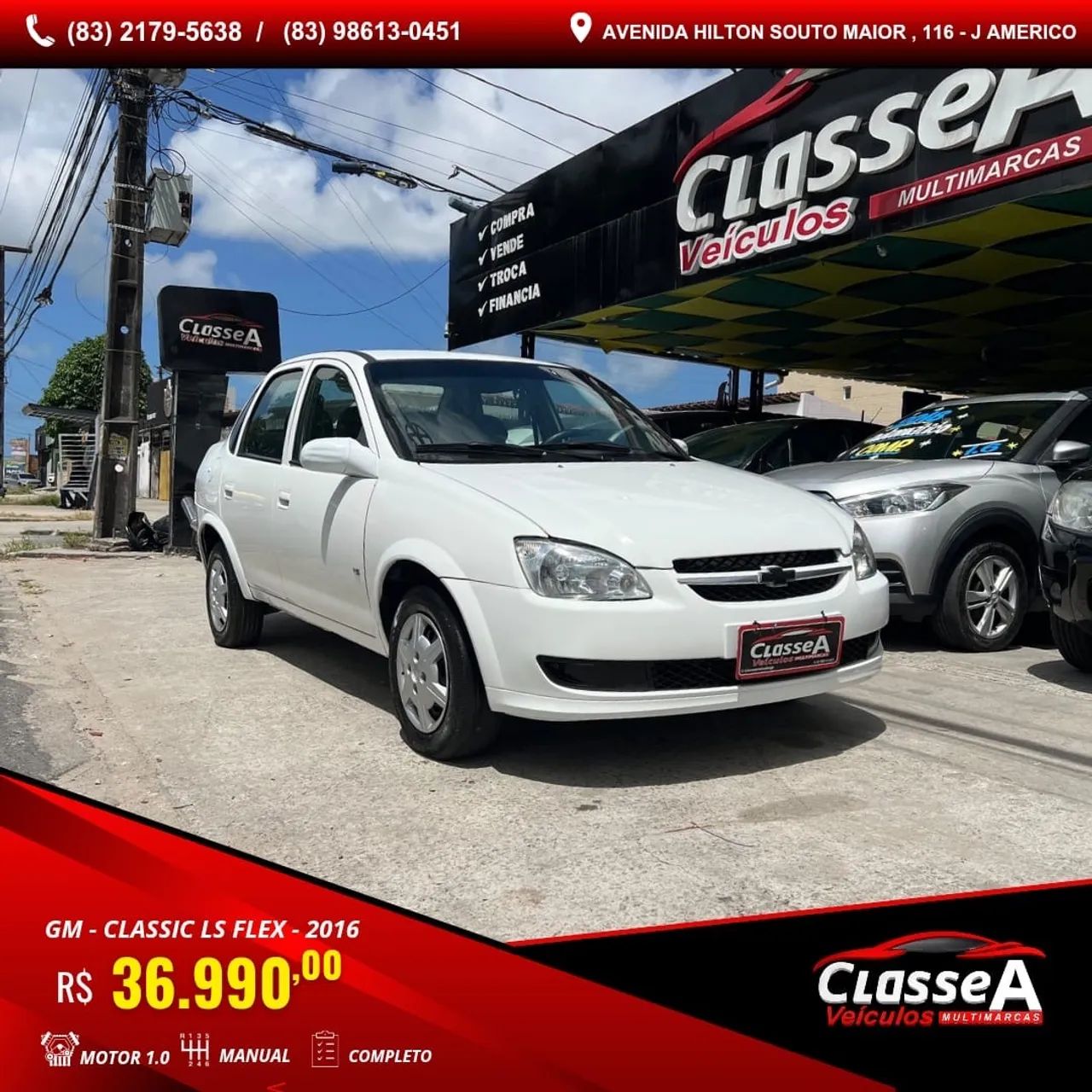 Chevrolet Classic LIFE/LS 1.0 VHC FLEXP. 4P 2016