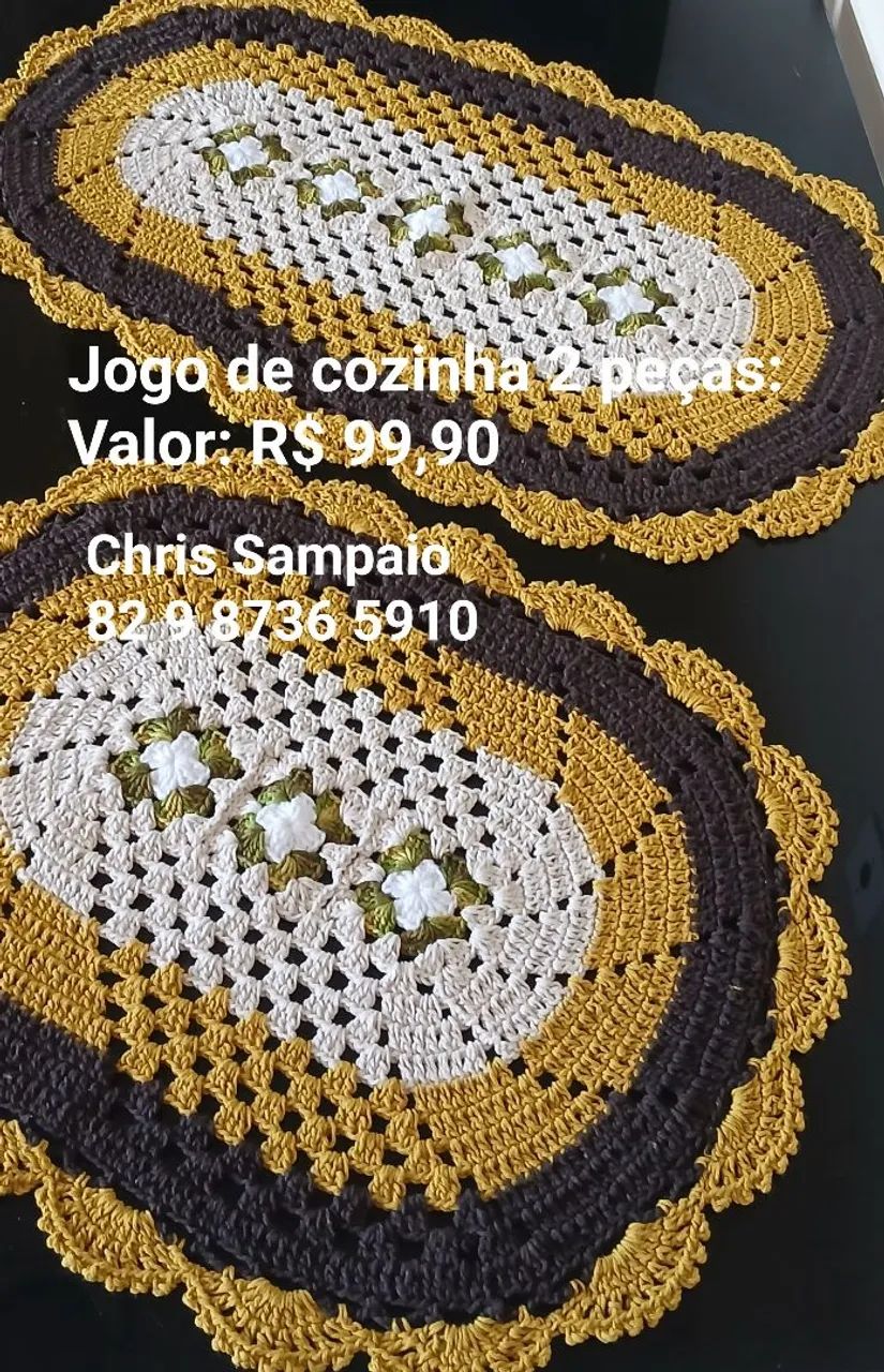 Tapetes em croche - Foto 2