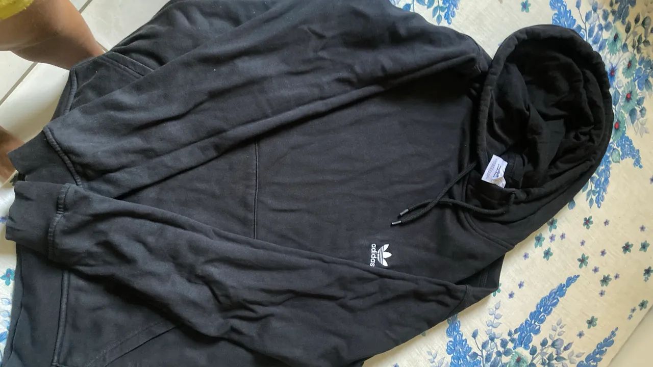 Moletom Adidas Original Preto  - Foto 4