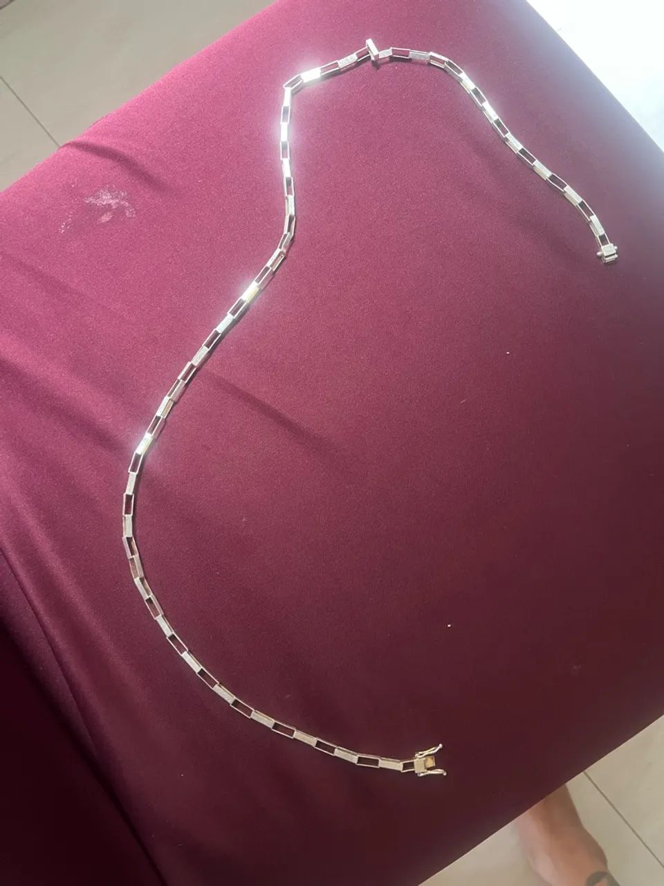 Corrente de prata Cartier  - Foto 4