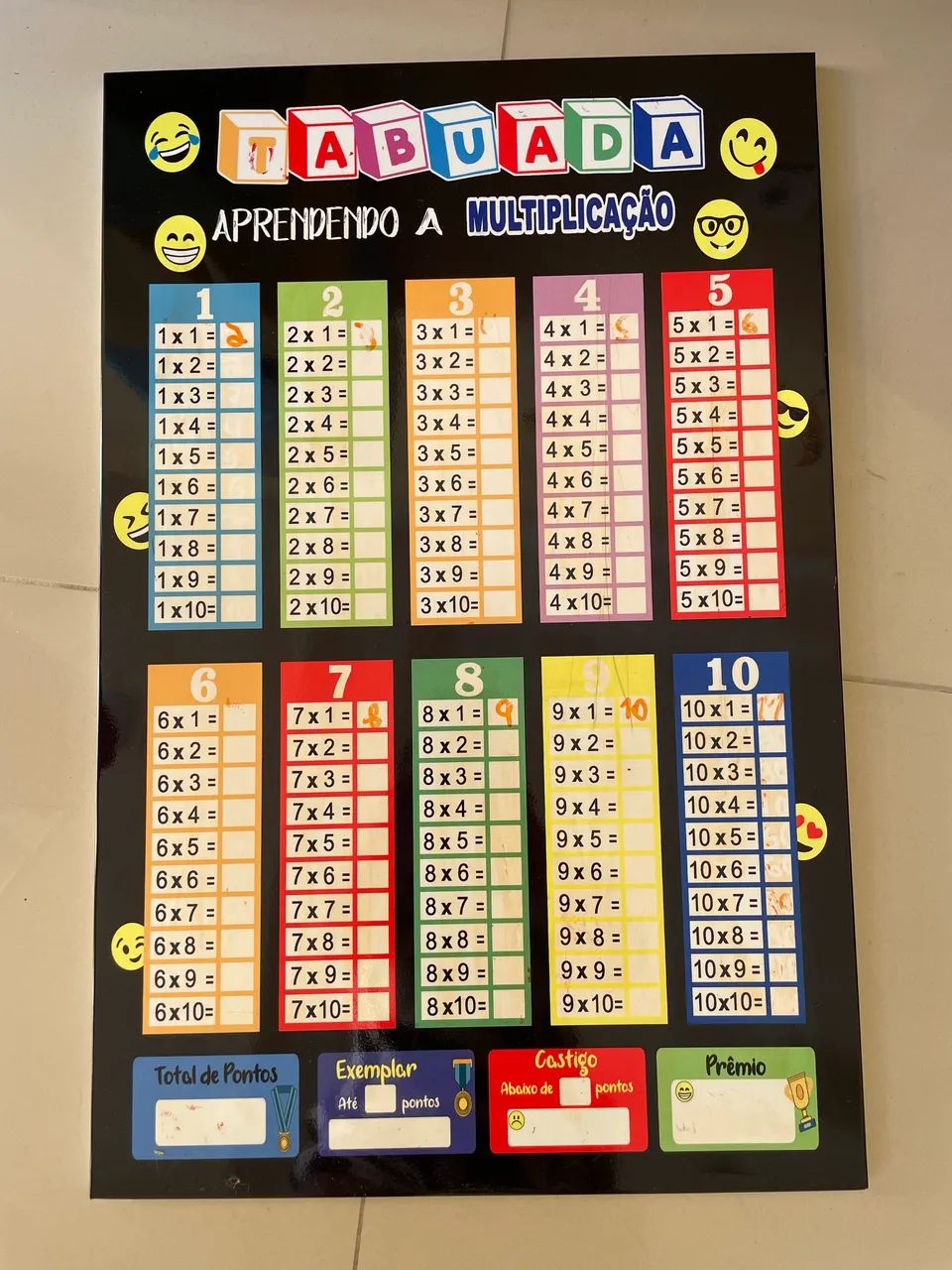 Tabuada da multiplicação  - Foto 3
