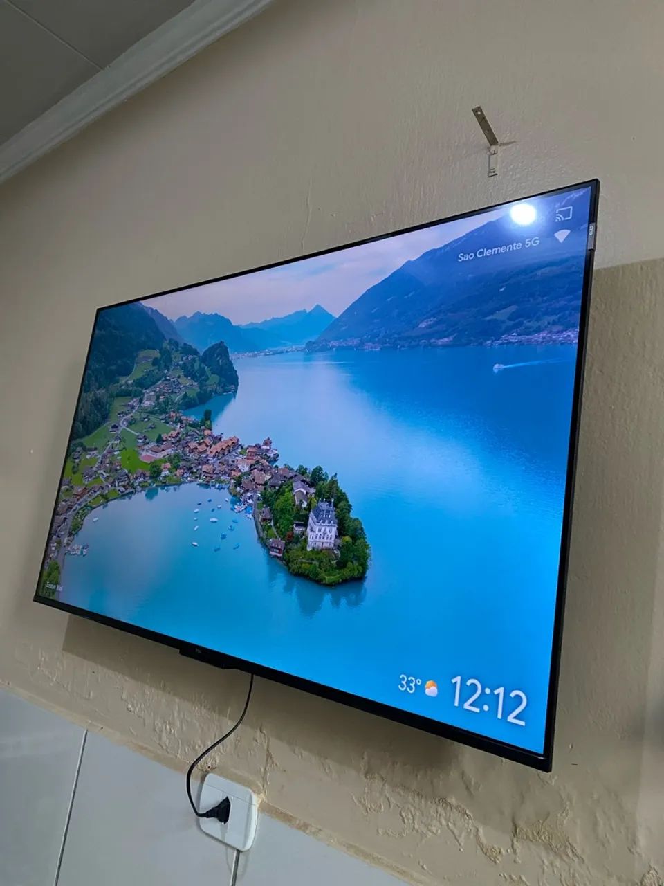 Smart/Google TV TCL 4K QLED UHD 50" Polegadas Preta - Foto 2