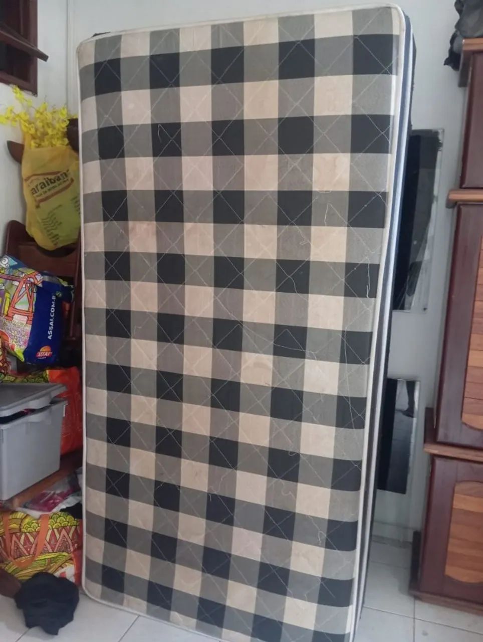 Cama solteiro grande 