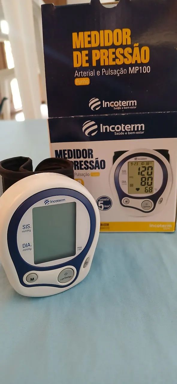 Medidor de Pressão Arterial e Pulsação 