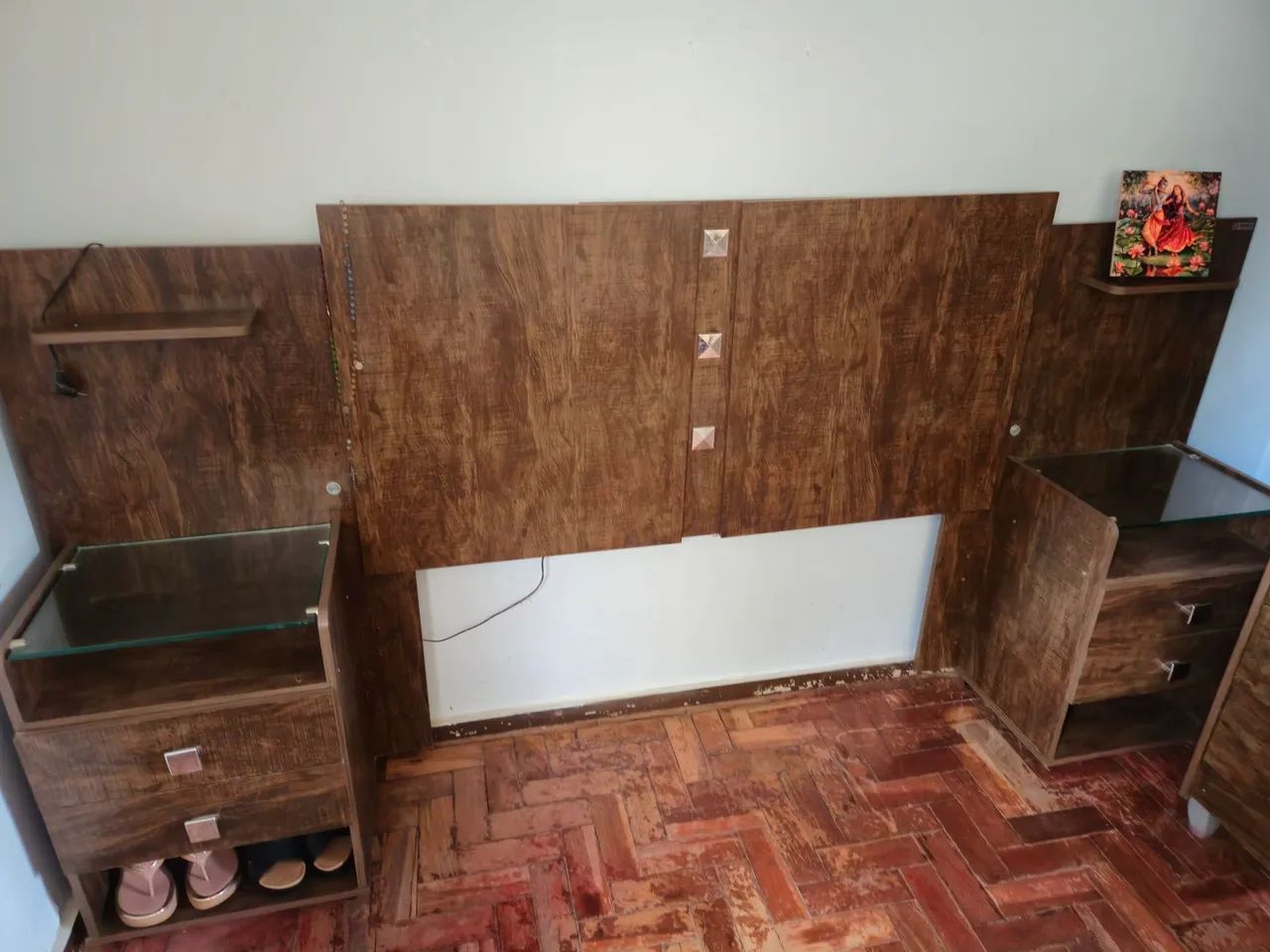 Vendo guarda roupa com cabeceira  - Foto 3