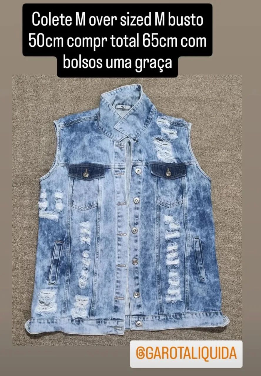 Colete feminino M