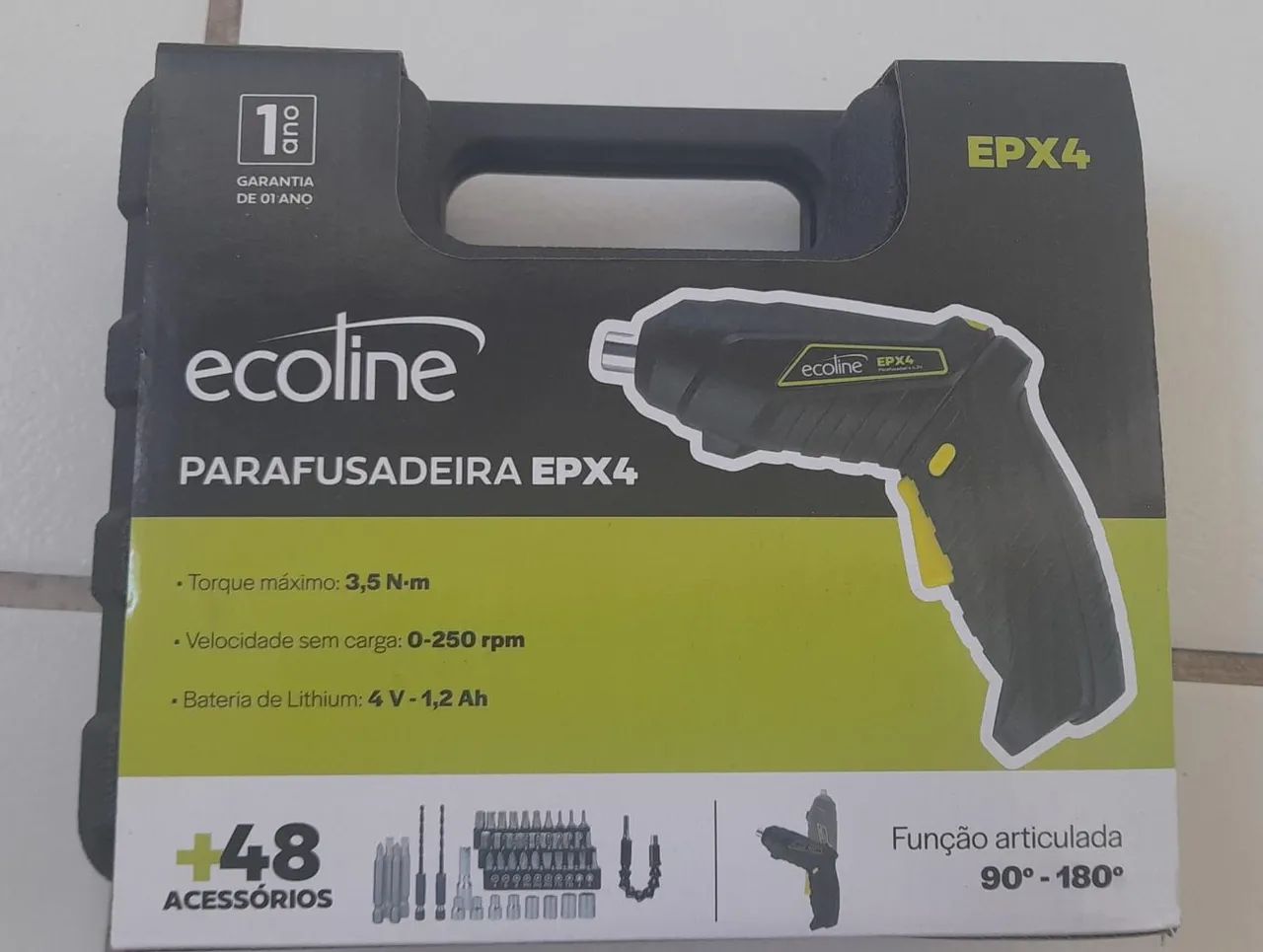 PARAFUSADEIRA ECOLINE NOVA NA CAIXA