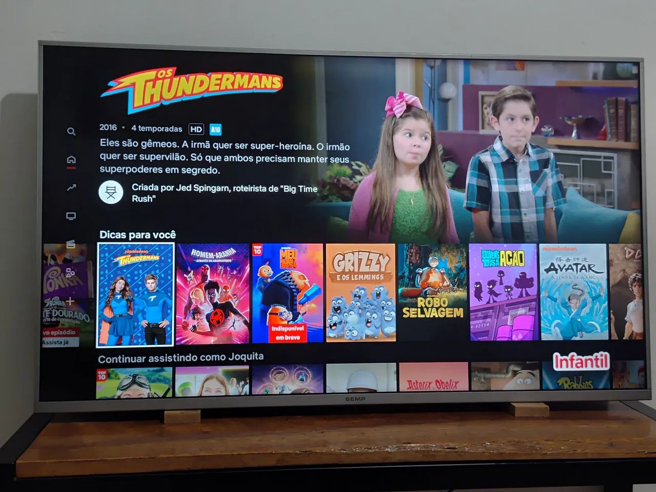 Smart Tv 50 Polegadas 4k Ultra HD Netflix YouTube Wi-Fi  - Foto 2