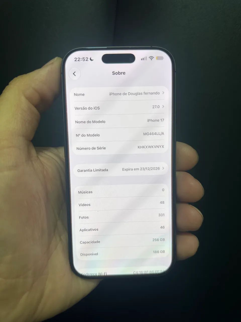IPhone 17 256GB aceito  trocas - Foto 3