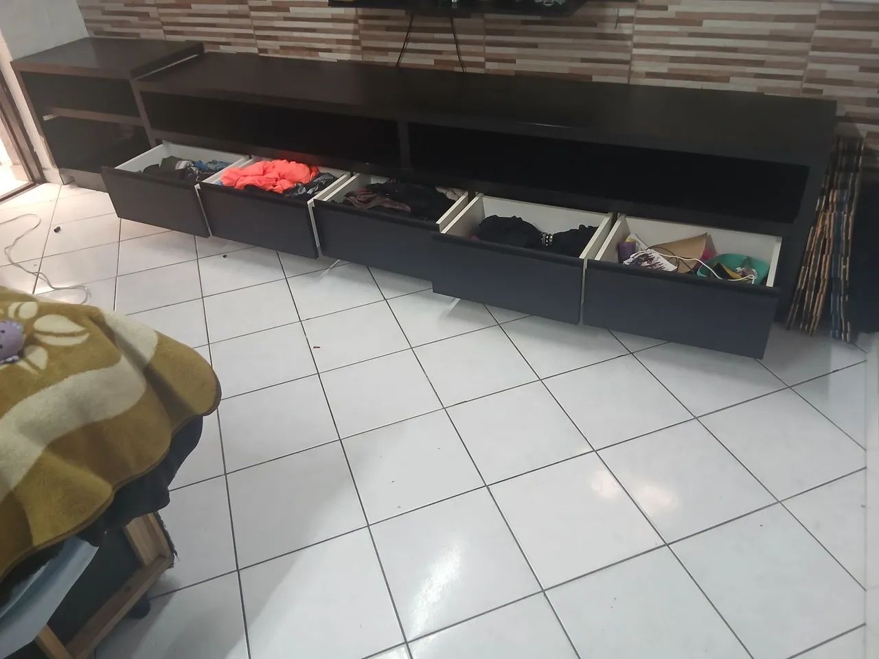 Rack para sala madeira maciça  - Foto 5