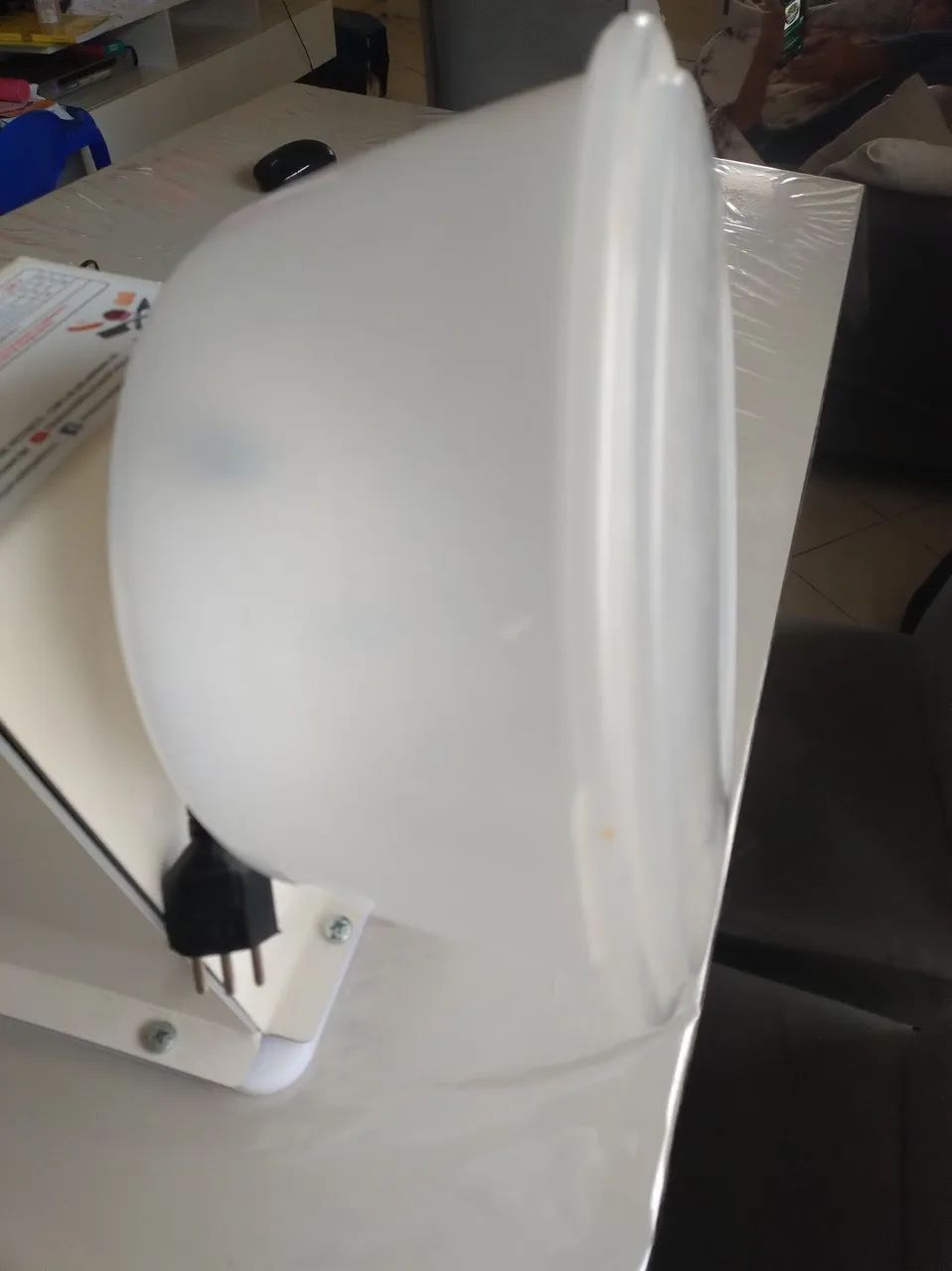 Máquina de Dragear Mini Drageadora 4L completa Cor Branco  - Foto 2