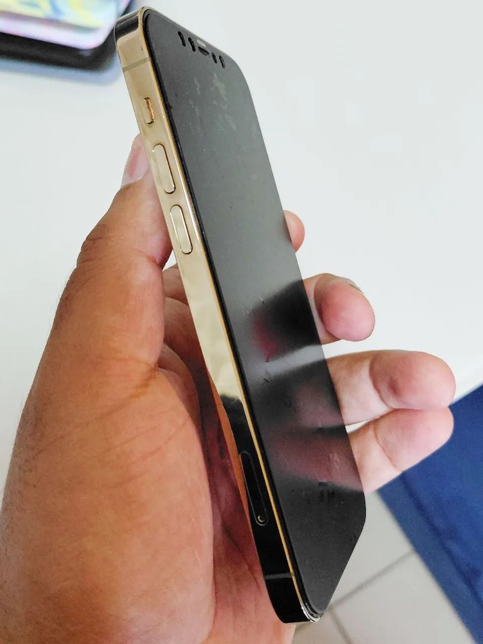 iPhone12 Pro 128GB ゴールド バッテリー77% IPHONE 12 PRO 128GB DOURADO(77%BATERIA) - Celulares e Smartphones